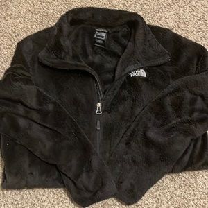 North Face Full Zip Soft Fleece Jacket- Size Large